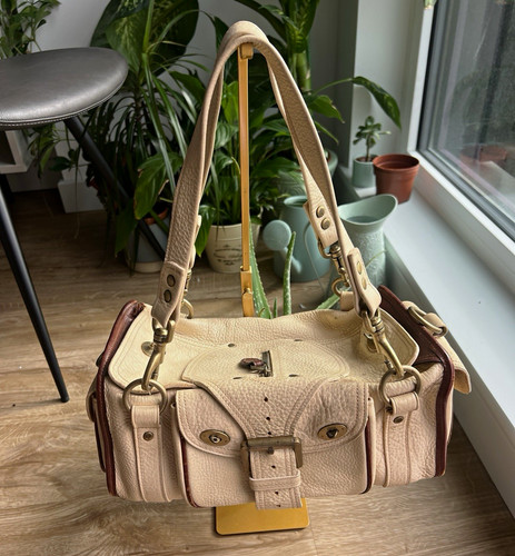Mulberry emmy beige - mulberry, pebbled