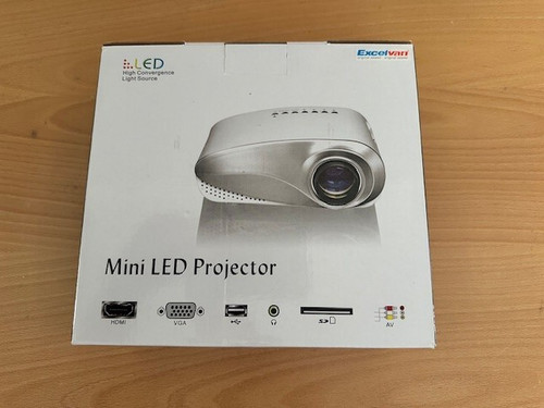 Mini led projector hdmi usb - led,