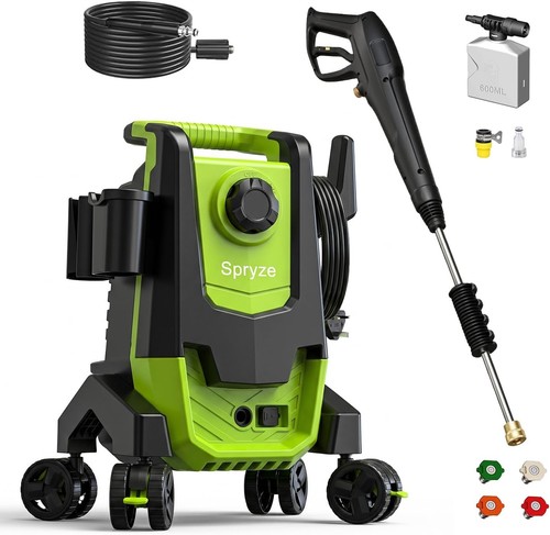 Electric pressure washer - pressure,