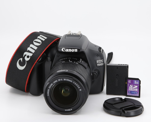 Canon eos 1100d 55mm iii - canon, 18-55mm