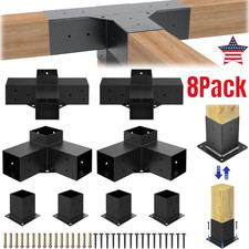 8 Pack Pergola Kit-4 Way T