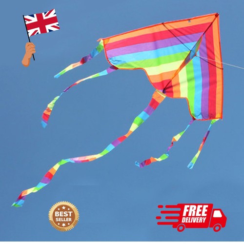 Easy fly colorful rainbow - easy, kite