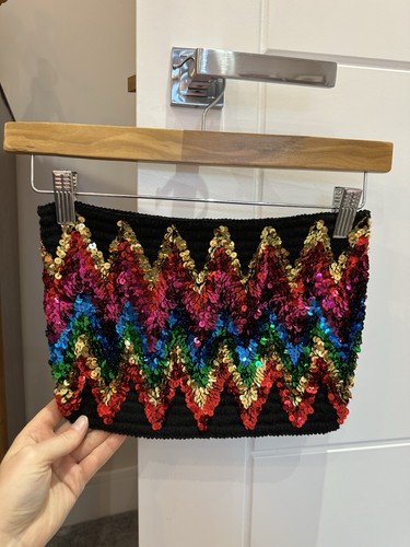 Topshop multicoloured sequin