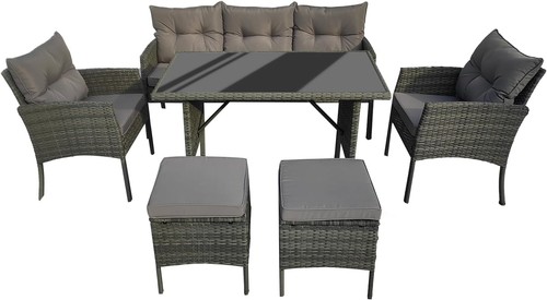 Seater rattan garden - 7,