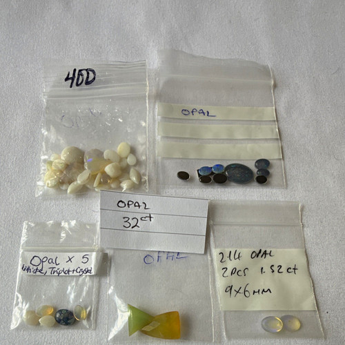 Natural opal loose gemstones - natural,