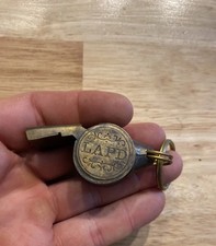 LAPD Insane Asylum Whistle Collector Genuine USA BRASS Los Angeles LAX LA GIFT