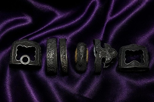 Japanese fuchi kashira - japanese, fuchi-kashira