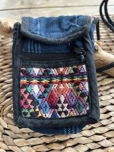 Small handcrafted purse 1990s - handcrafted,