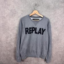 Replay sweatshirt men's size