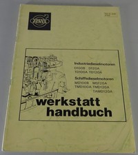 Workshop Manual Volvo Penta Marine And Industrial Diesel Engines Stand 08/1976
