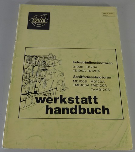 Workshop manual volvo - workshop, penta
