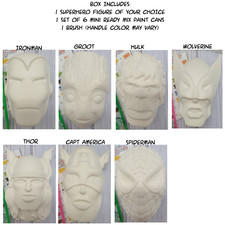 Paint your own Superhero