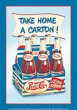 Pepsi Take Home A Carton metal