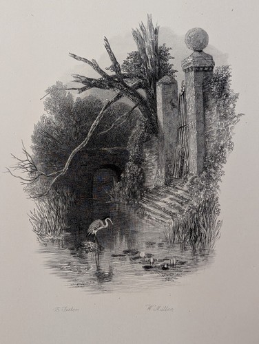 Rare 1871 myles birket foster - rare,