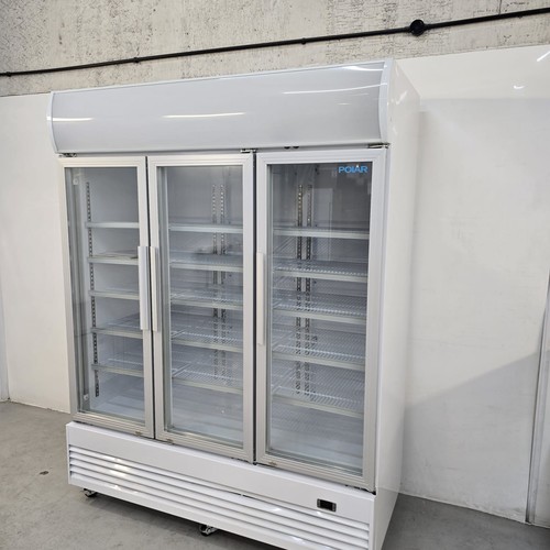 Display chiller triple - display, door