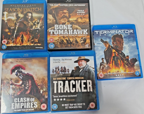 Blu ray movie action bundle - 5,