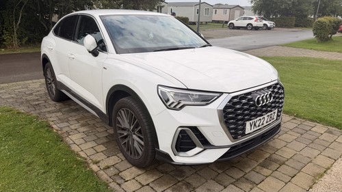 Audi sportback 2022 - 2022, white