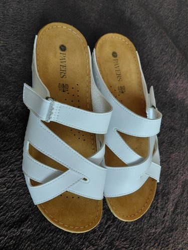 Pavers women leather sandals - pavers, women's