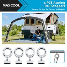 4 PCS Awning Rail Stoppers