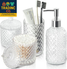 Clear glass bathroom - glass,