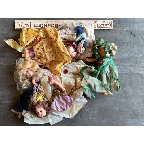 Vintage doll parts lot repair - vintage,