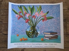 David Hockney RARE Flowers