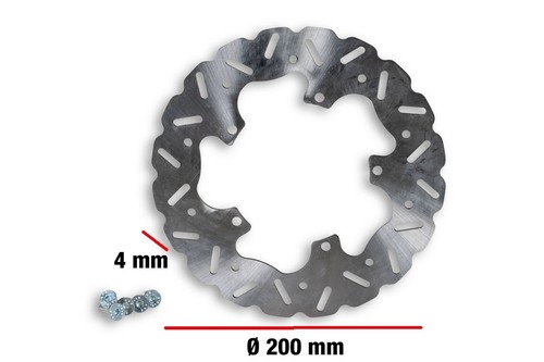 6212604 brake disc malossi - brake,