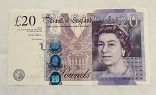 Chris Salmon Uncirculated £20 Banknote (2011 to 2014)