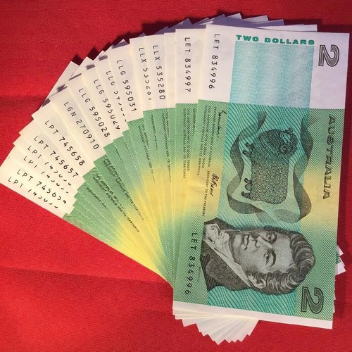 Australian paper decimal - decimal, $2