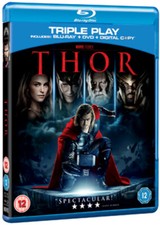 Thor Blu-ray (2011) Natalie Portman, Branagh (DIR) cert 12 2 discs Amazing Value