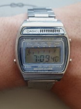Casio Melody Alarm M-521 Module 407 Vintage Men's Watch