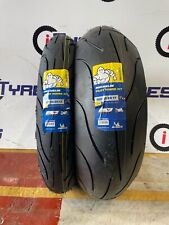 120/70ZR17 & 180/55ZR17 MICHELIN PILOT POWER  2CT MOTORCYCLE TYRES MATCHED PAIR!