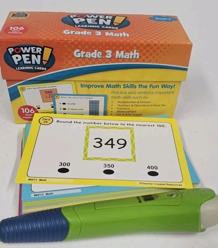 Power pen learning - power, cards