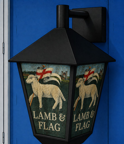The lamb and flag - the, wall