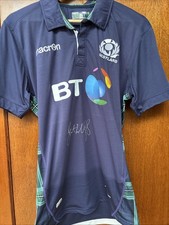 Stuart Hogg Signed Scotland