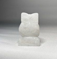 Gemstone Owls Figurine Natural