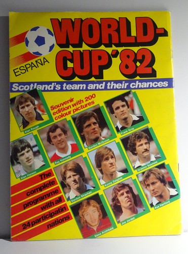 World cup magazine 1982 - magazine,