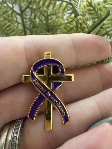 Purple ribbon forever our - purple,