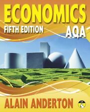 AQA A Level Economics Student Book by Anderton, Alain Paperback Book The Cheap