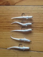 Sea Fishing Lures Bass Cod Pollock Great All Rounder 70 Elver 1/0 Aberdeen Hooks