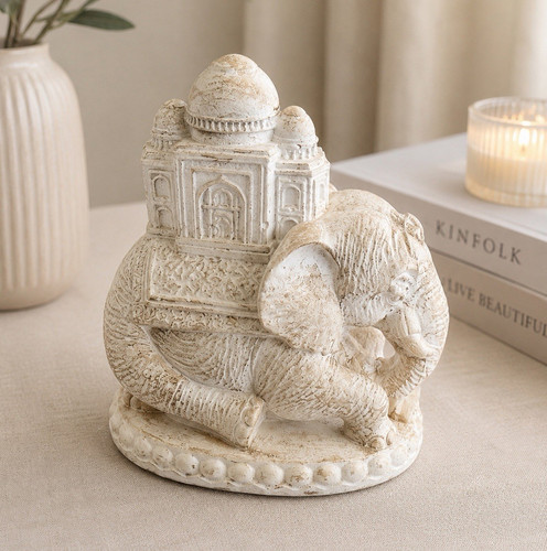 Elephant figurine with - elephant,