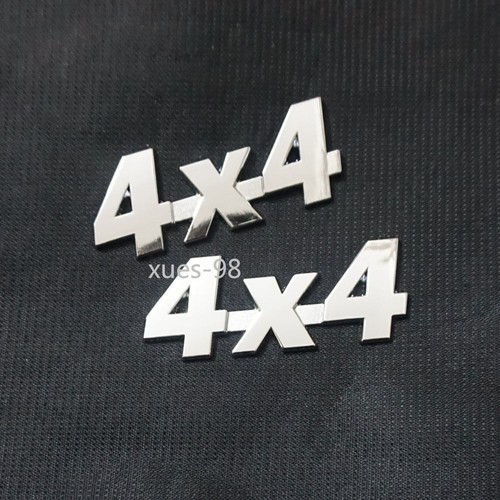 Small chrome 4x4 metal - small,