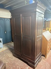 mahogany wardrobe