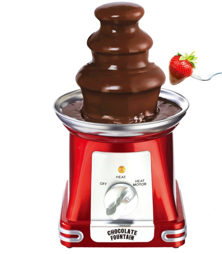 Chocolate fountain machine - chocolate,