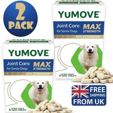 x2 Pack YuMOVE Senior Dog MAX