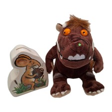 Gruffulo Soft Plush Toy 8 " & Ceramic Mouse Money Box Bundle