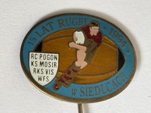 Rugby club pogon poland lapel - rugby,