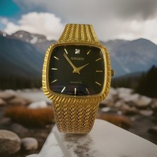 Gruen Vintage Genta Gold-Tone