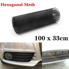 40"x13" Universal Aluminum Car Vehicle Vent Grille Net Mesh Grill Section Black