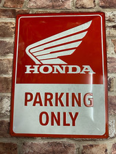Honda Motorcycles Parking Only